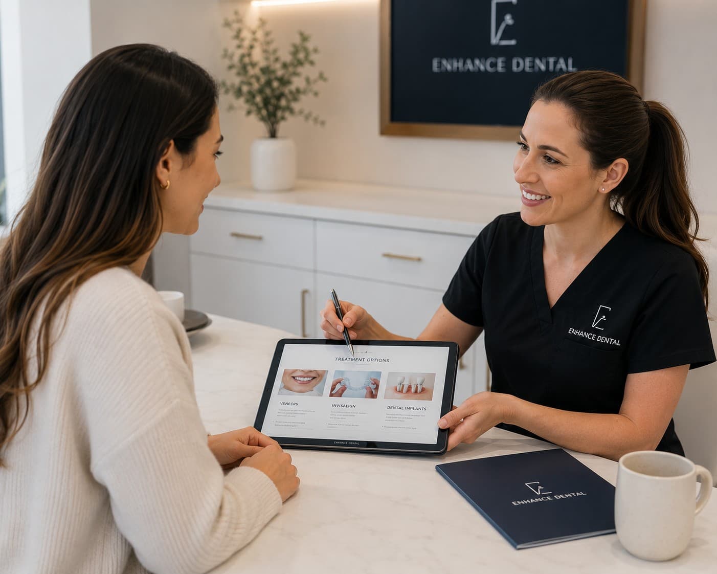 Dental treatment planning consultation