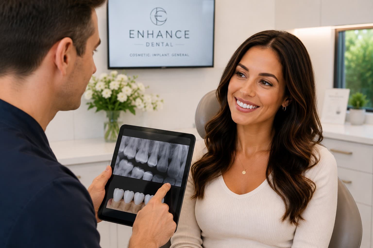 Crowns and restorations consultation